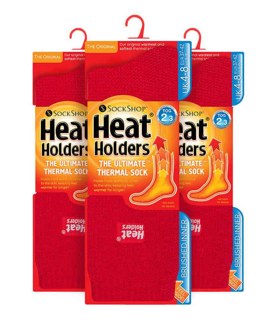 HEAT HOLDERS - 3-Pack Multipack Dames Geïsoleerde Thermosokken voor de Winter - Image 2