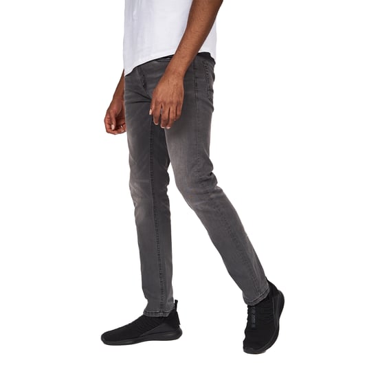 Crosshatch Heren Svelte Stretch Jeans (Grijs wasgoed) - Image 4