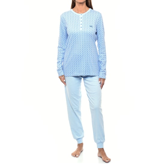 KLP1 women's long-sleeved winter pajamas