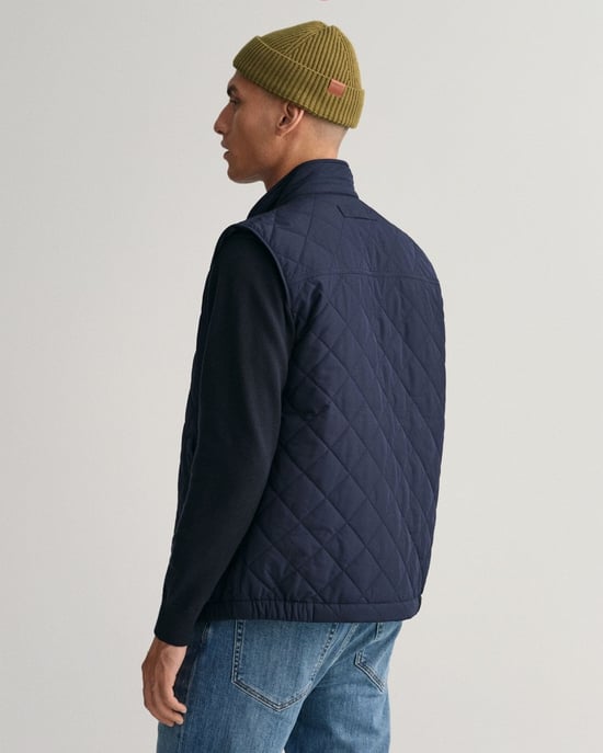 GANT Mens Quilted Windcheater Vest