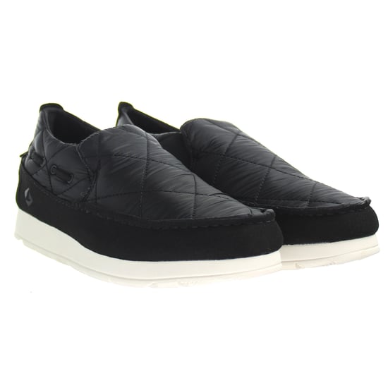 Sperry Moc-Sider Nylon Mens Black Shoes