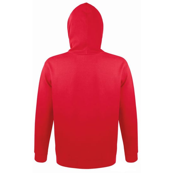 SOLS Snake Unisex Hooded Sweatshirt / Hoodie (Rood) - Image 2