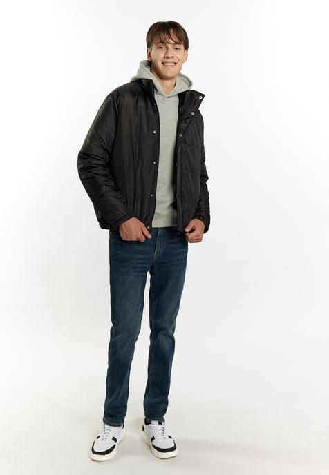 Mo licht gewatteerd jack Heren zwart - Image 2