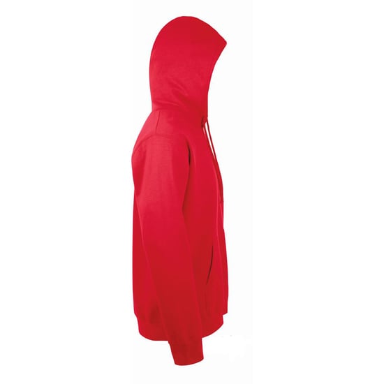 SOLS Snake Unisex Hooded Sweatshirt / Hoodie (Rood) - Image 3