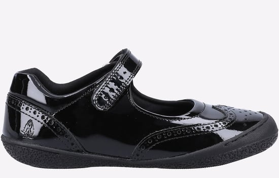Hush Puppies Rina Meisjes School Schoen Patente Junior - Image 1
