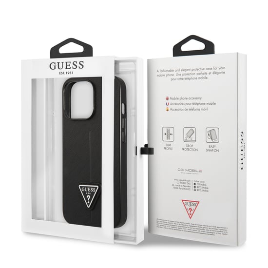 Guess iPhone 13 PC/TPU Saffiano Phone Case