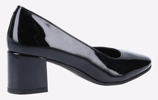 Hush Puppies Anna Leren Zwarte Hakken Voor Dames - Image 3