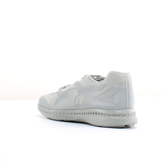 Puma Ignite Matt & Shine Grey Synthetic Mens Lace Up Trainers 359718 03