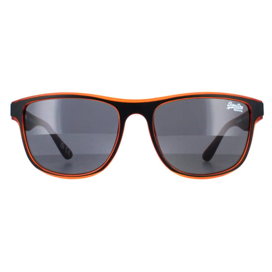 Superdry Square Mens Matte Black Orange Dark Grey Rockstep