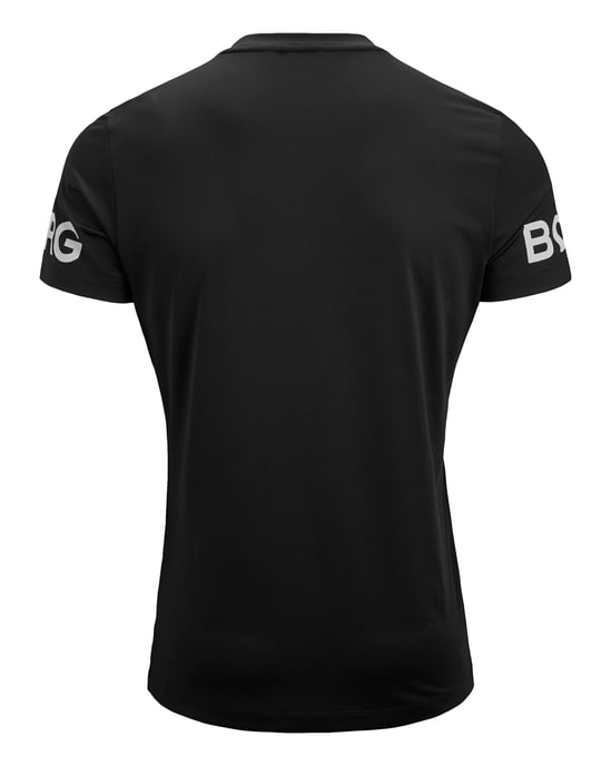 Björn Borg - Heren High Performance Korte Mouwen T-Shirt - Zwart - Image 2