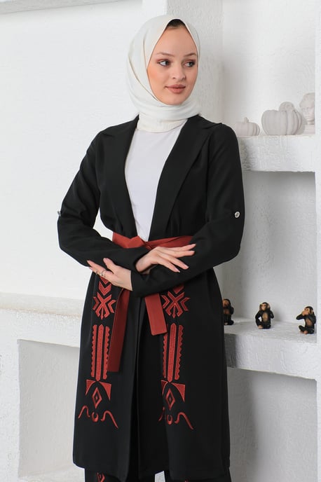 Jurk Geborduurd Pak Set - Image 2