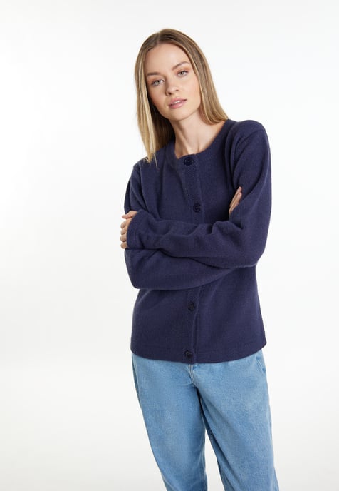 Dreimaster Cardigan women marine