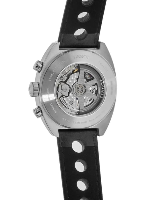 Tissot Heritage 1973 Heren Zwarte Horloge T1244271605100 - Image 5