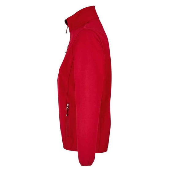 SOLS Dames/Dames Falcon Softshell gerecyclede Soft Shell jas (Peperrood) - Image 2
