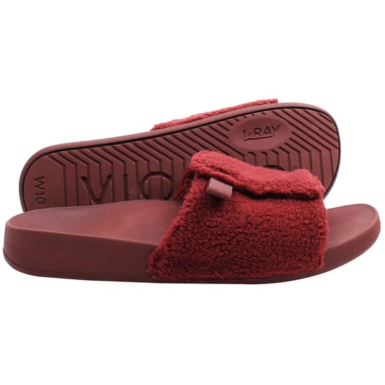 Vionic Keira Shearling Vrouwen Rode Sliders - Image 5