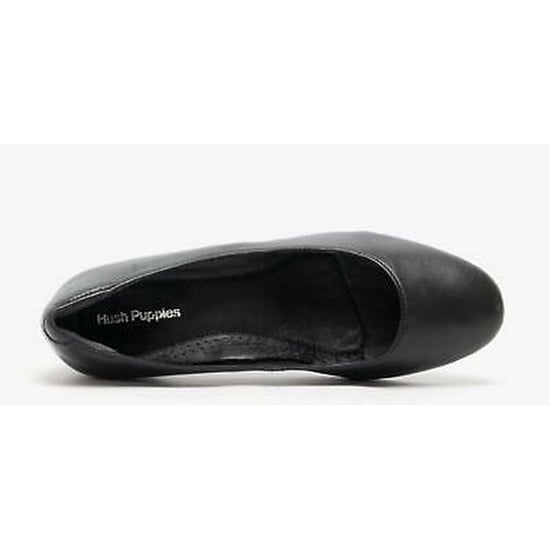 Hush Puppies Dames/Dames Anna Leren Hofschoen (Zwart) - Image 3