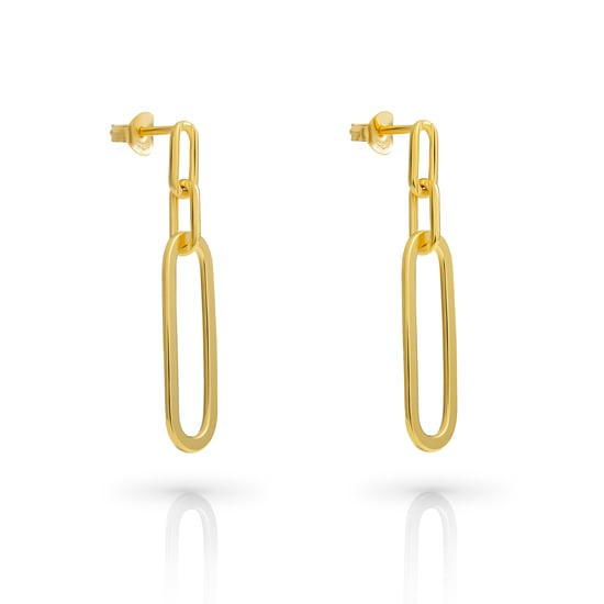 Orphelia 'Essence' Women's 925 Sterling Silver Drop Earrings - Gold ZO-7560/G