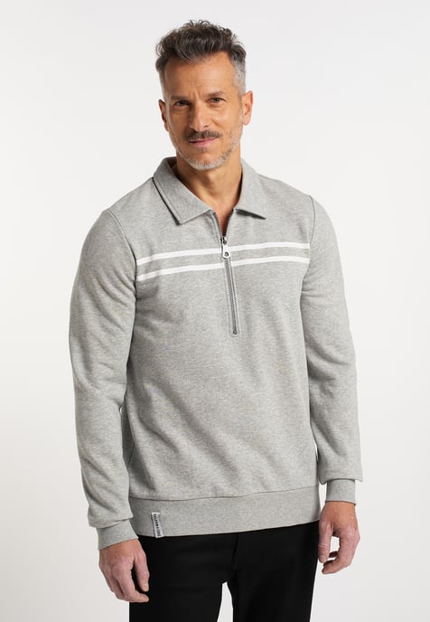 Dreimaster Sweatshirt bridgeport Heren grijs melange - Image 2