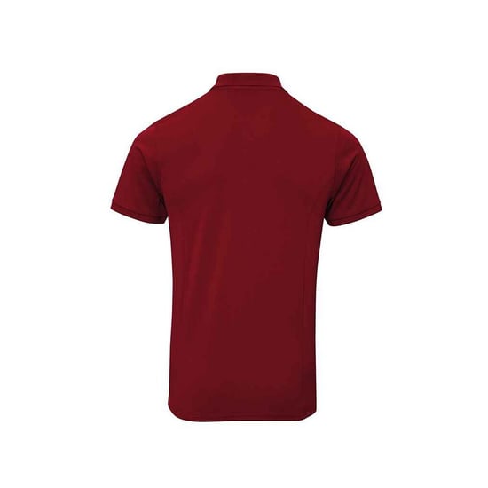 Premier Heren Coolchecker Plus Piqu Polo Shirt (Bourgondië) - Image 2