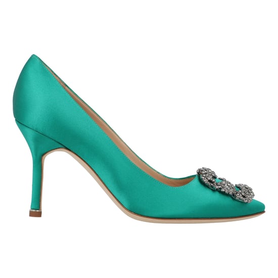 Manolo Blahnik Hangisi 090 Pumps Groen - Image 1