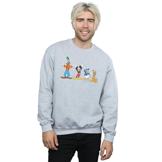 Disney Heren Mickey Mouse Friends Sweatshirt (Sportgrijs) - Image 2