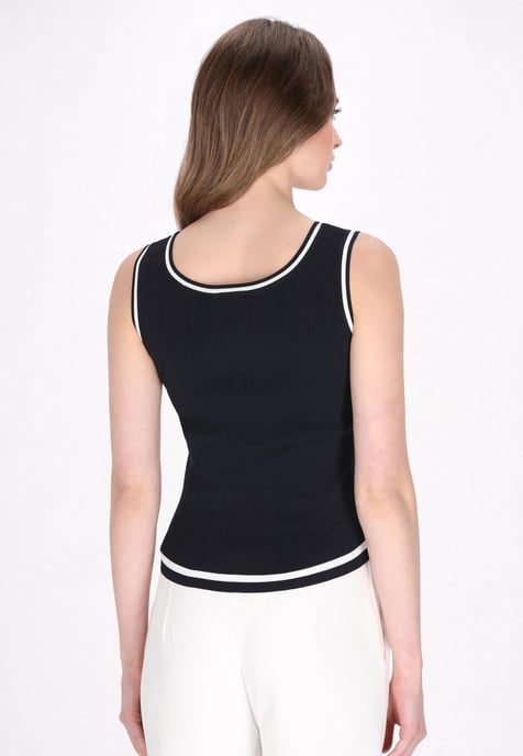 Dreimaster Top vrouwen marine - Image 4