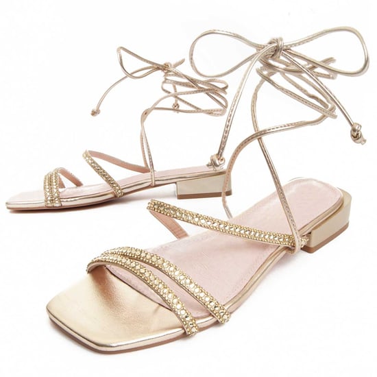 Montevida Platte Sandalen Sandsum In Goud - Image 2