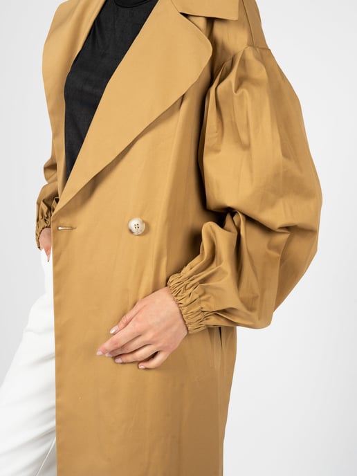 Silvian Heach Trench-coat Woman's Brown