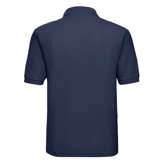 Russell Mens Polycotton Pique Polo Shirt (French Navy)