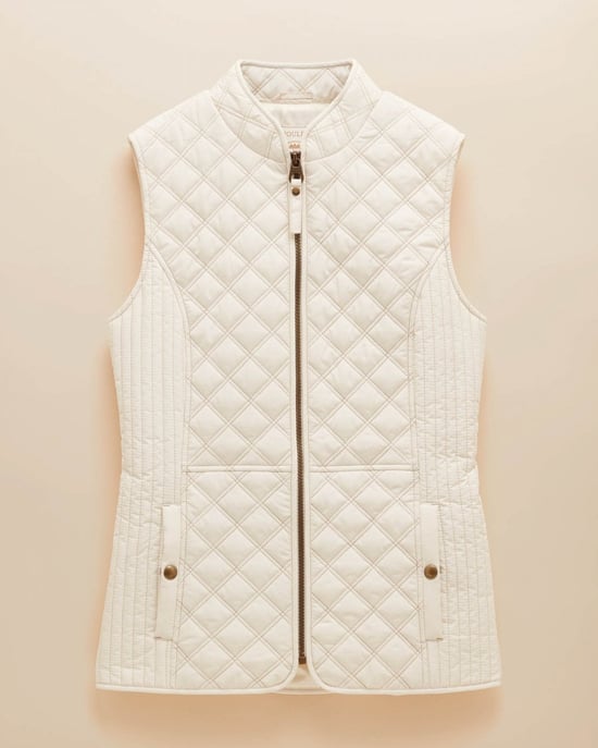Joules Minx Womens Diamond Quilt Gilet 223560 - Image 1