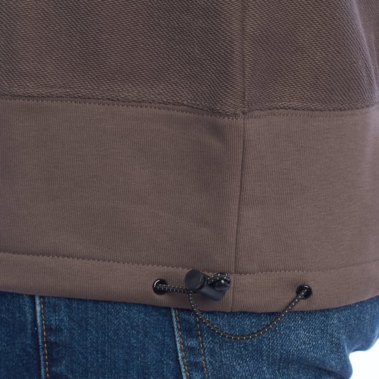 YMF601-FP565 Men's Regular Fit Half Zip Sweatshirt