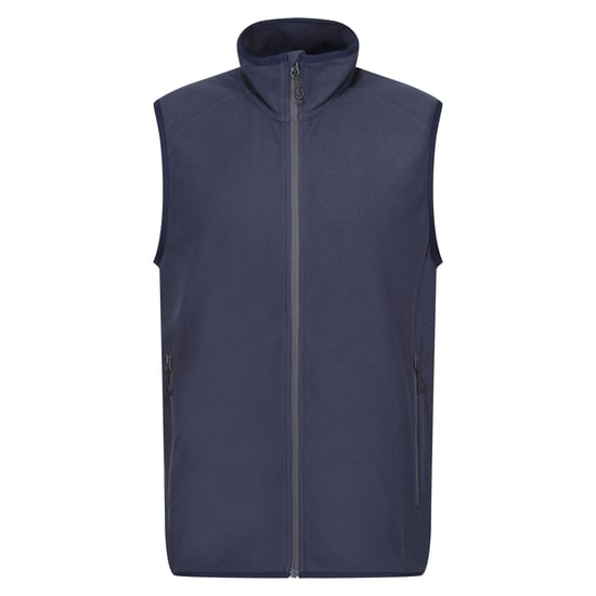 Regatta Mens Navigate Fleece Gilet (Navy/Seal Grey)