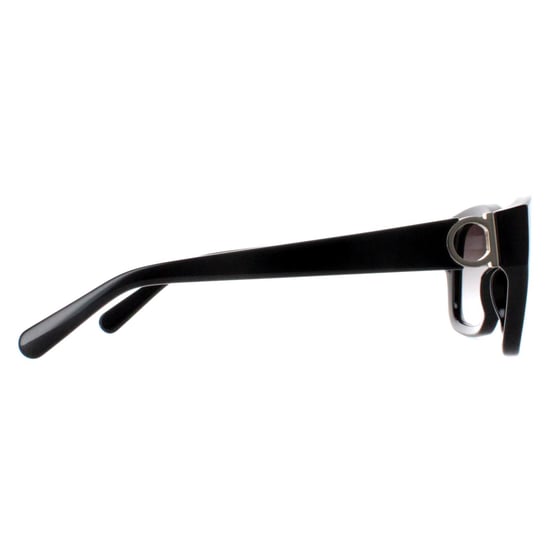 Salvatore Ferragamo Rectangle Womens Black Grey Gradient SF1012S