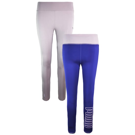 Puma Dry Cell Tight Running Training Lilac Blue Womens Leggings 519991 01