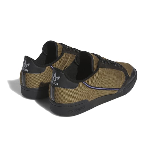 Heren adidas Originals Blondey Continental Trainers in Khaki - Image 3