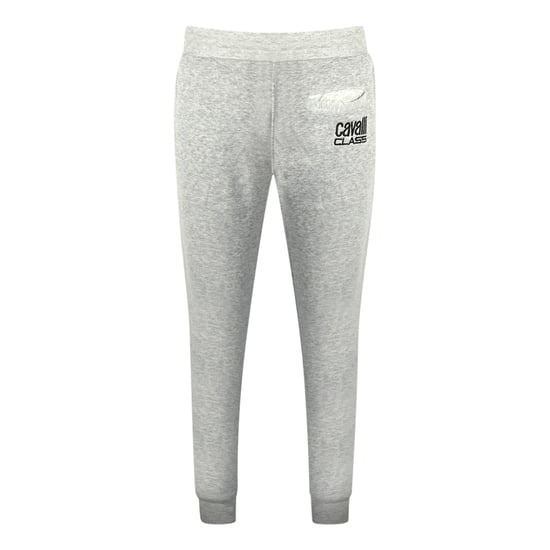 Cavalli Class Print Logo Grijze Sweatpants - Image 2