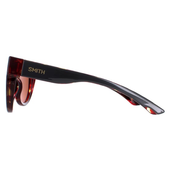 Smith Round Unisex Grey Brown Mirror Polarised Crusader