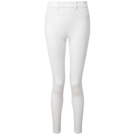 Asquith & Fox Dames/dames Klassieke Fit Jeggings (Wit) - Image 1