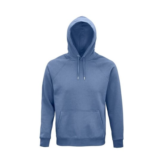 SOLS Unisex Adult Stellar Organic Hoodie (Blue)