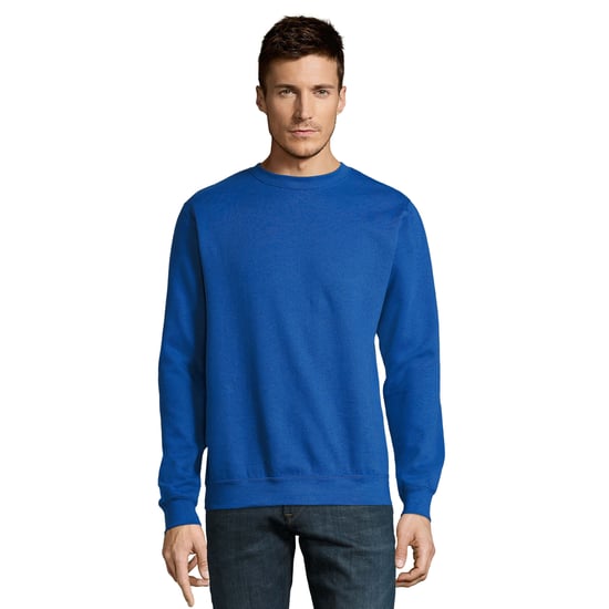 SOLS Uniseks Adult New Supreme Sweatshirt (Koningsblauw) - Image 1