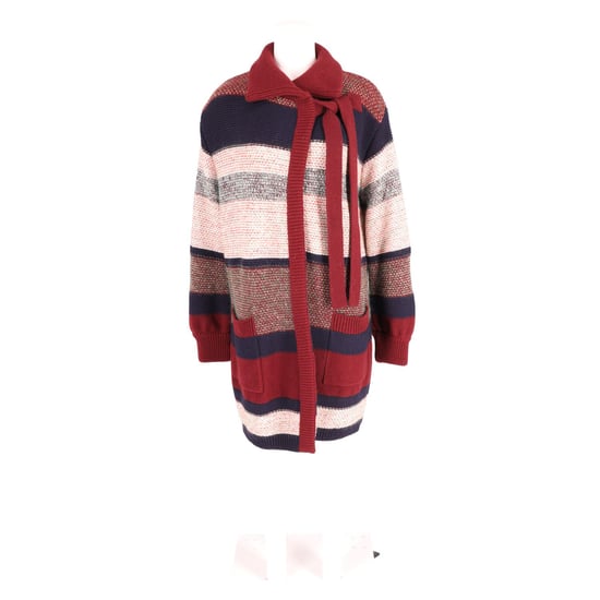Chloé Gestreepte Cardigan in Multicolor Mohair - Image 4