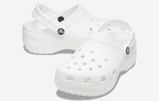 Klassieke plateau muiltjes - Crocs - Wit - Image 3
