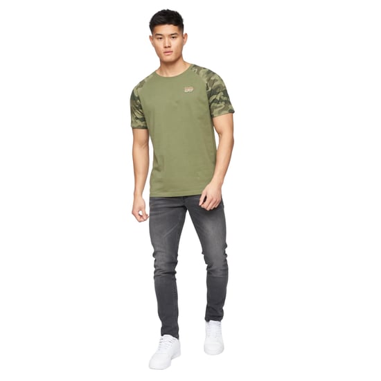 Crosshatch Heren Buraca Slim Jeans (Houtskoolwas) - Image 3