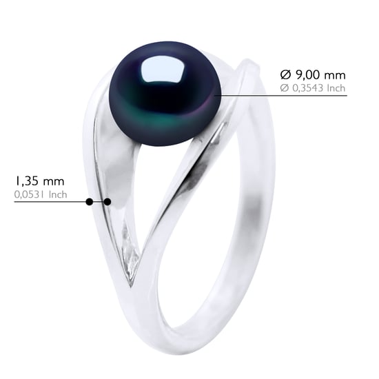 Ring Real Cultured Freshwater Pearl Bonton 8-9 mm