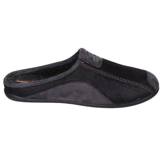 Cotswold Mens Westwell Slip On Mule Slippers (Black)