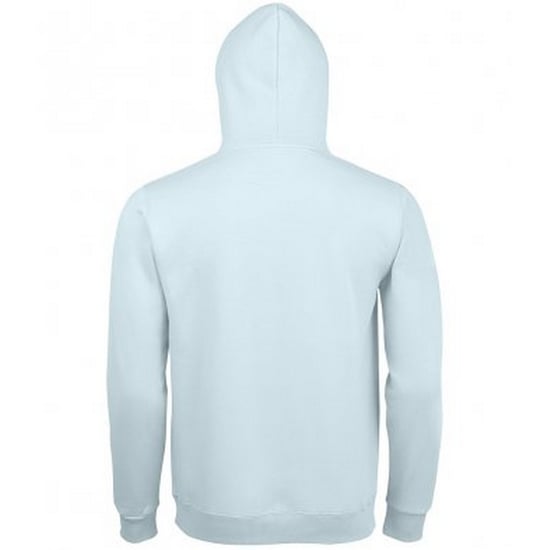 SOLS Unisex Volwassenen Spencer Hooded Sweatshirt (Romig Blauw) - Image 2