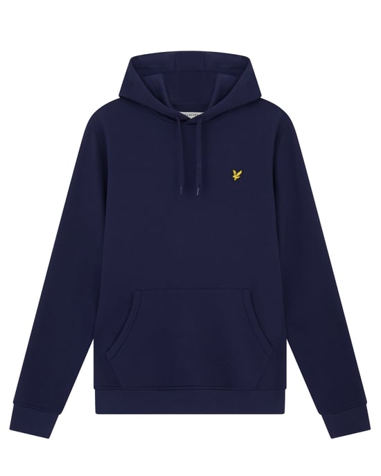 Lyle & Scott Pullover Hoodie in marineblauw - Image 1
