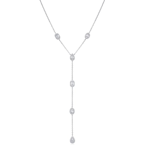 Gena.paris 'Gabriella' Dames 925 Sterling Zilveren Ketting - Zilver GC1580-W - Image 1