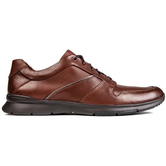 Clarks Un Tynamo Flow Brown Mens Shoes