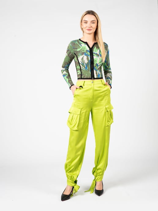 Pinko jas Sapore Vrouw groen - Image 2